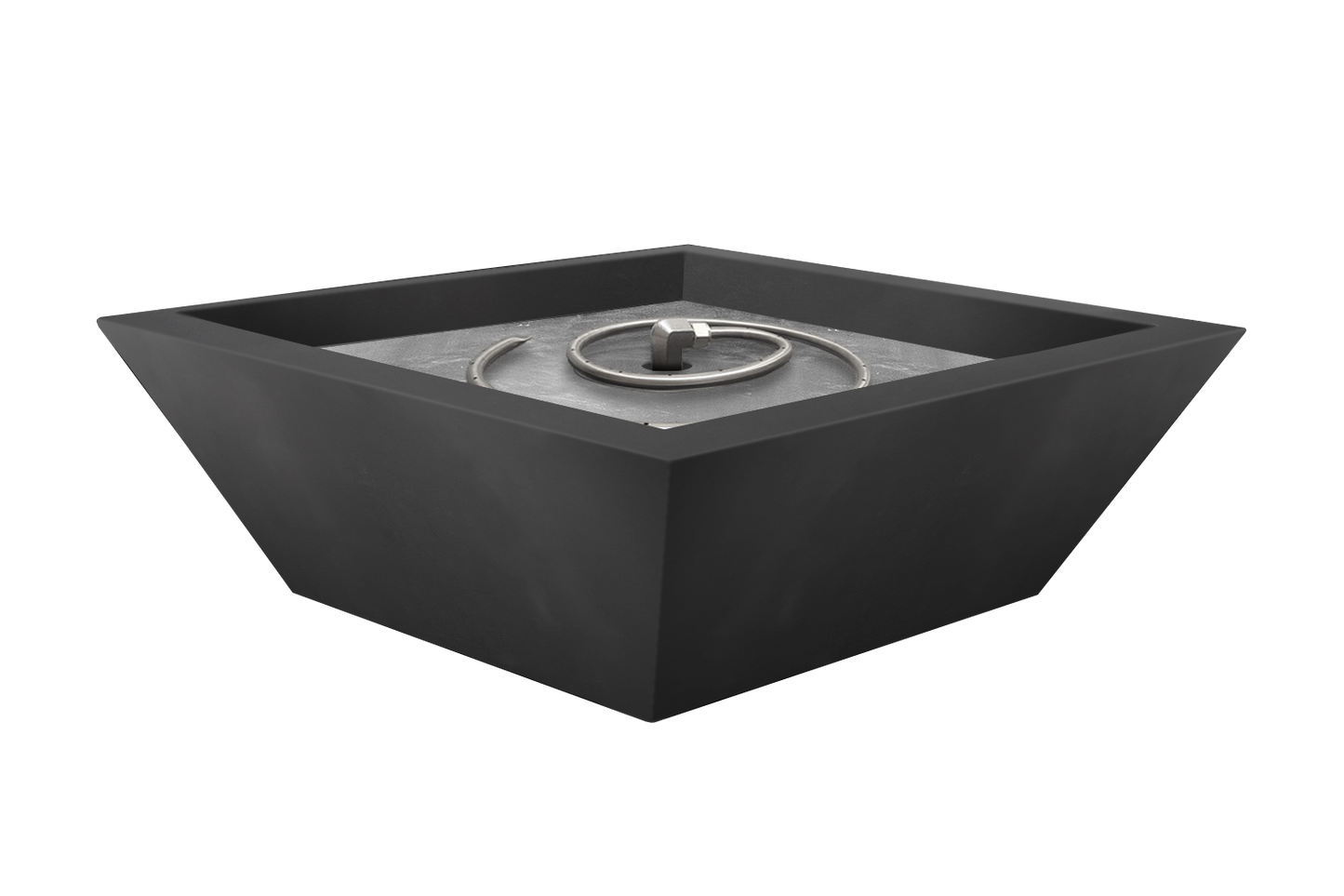 Aluminum Fire Bowl - Black