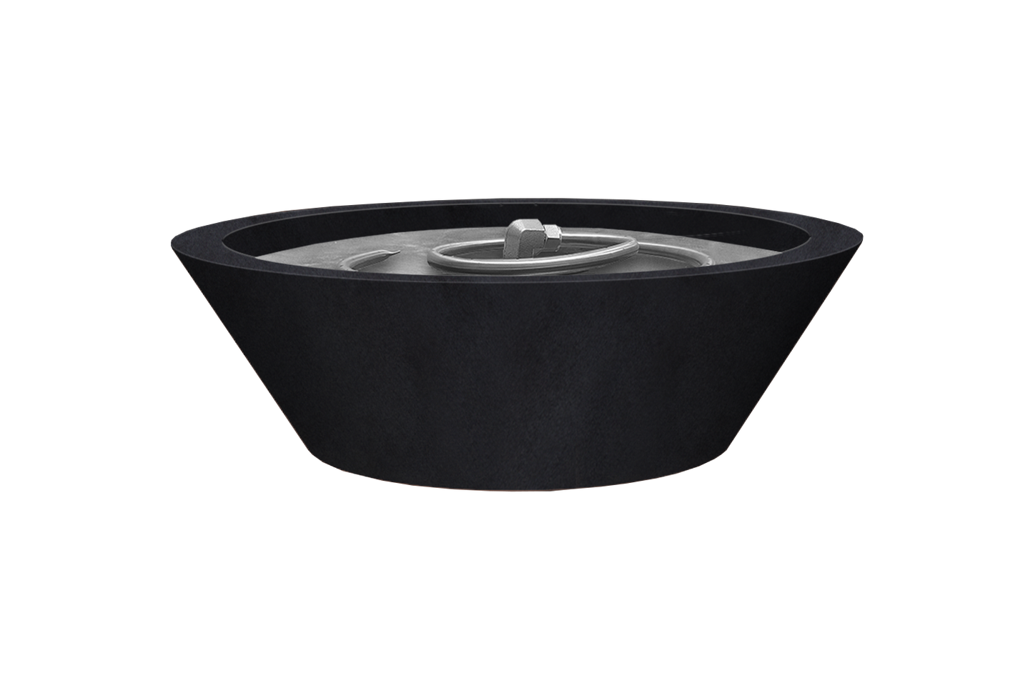 Aluminum Fire Bowl - Black