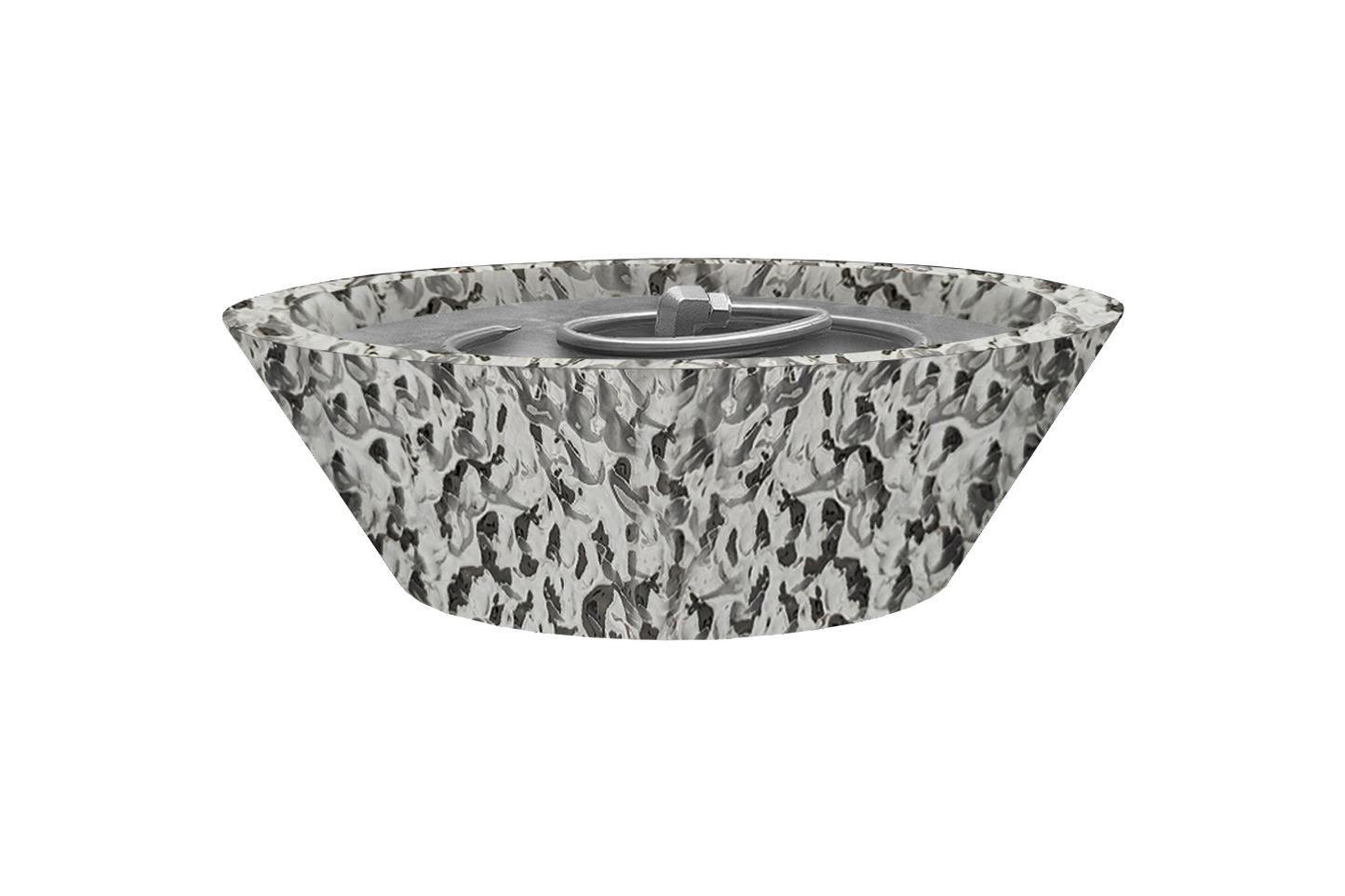 Stainless Steel Fire Bowl - Hammered Polished