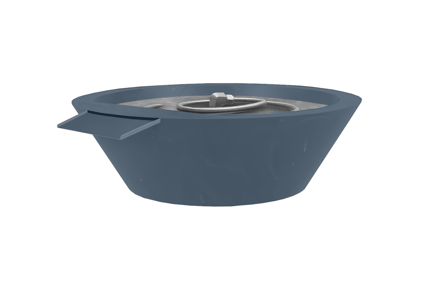 Aluminum Fire & Water Bowl - Blue Gray