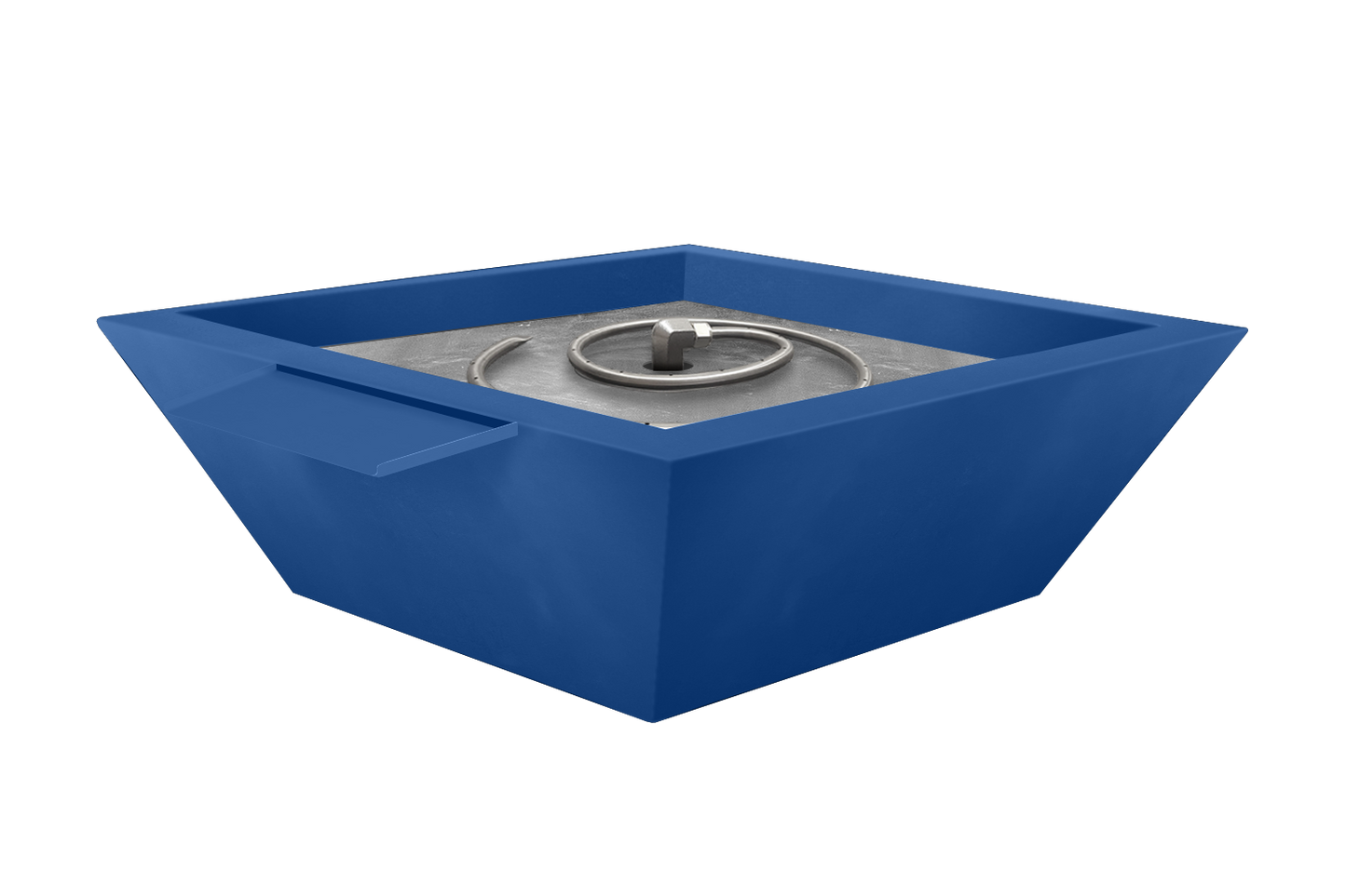 Aluminum Fire & Water Bowl - Brilliant Blue