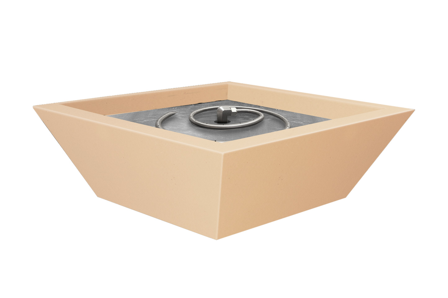 Aluminum Fire Bowl - Beige