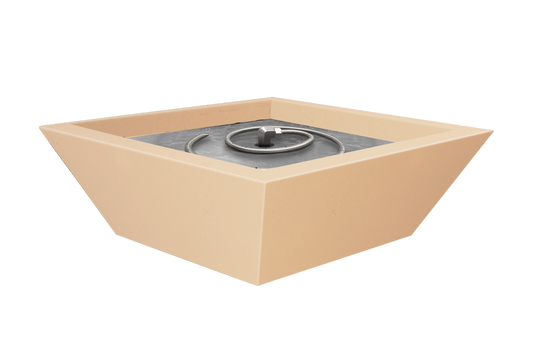 Aluminum Fire Bowl - Beige