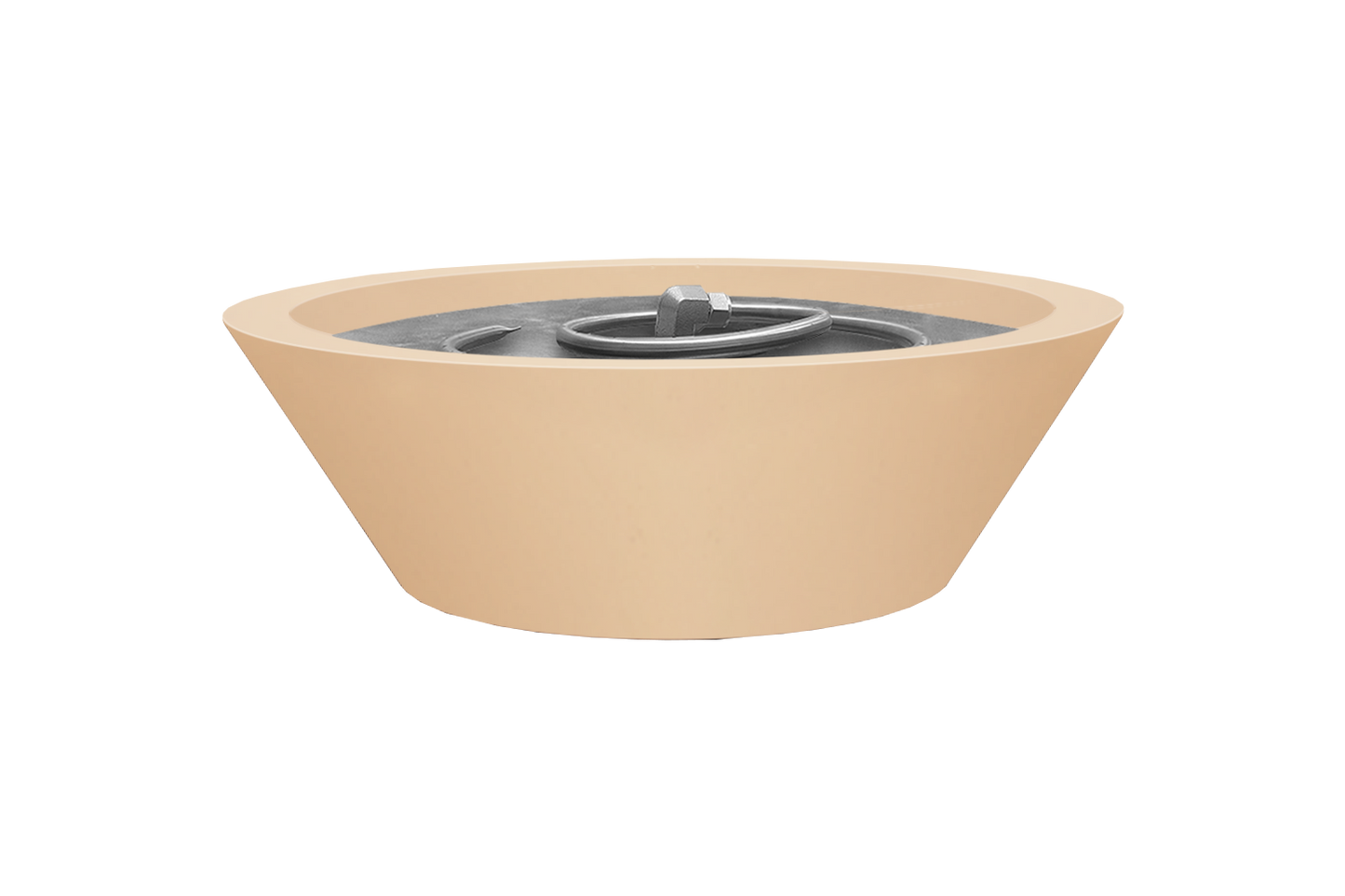 Aluminum Fire Bowl - Beige