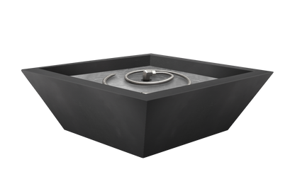 Aluminum Fire Bowl - Black