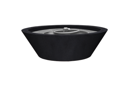 Aluminum Fire Bowl - Black