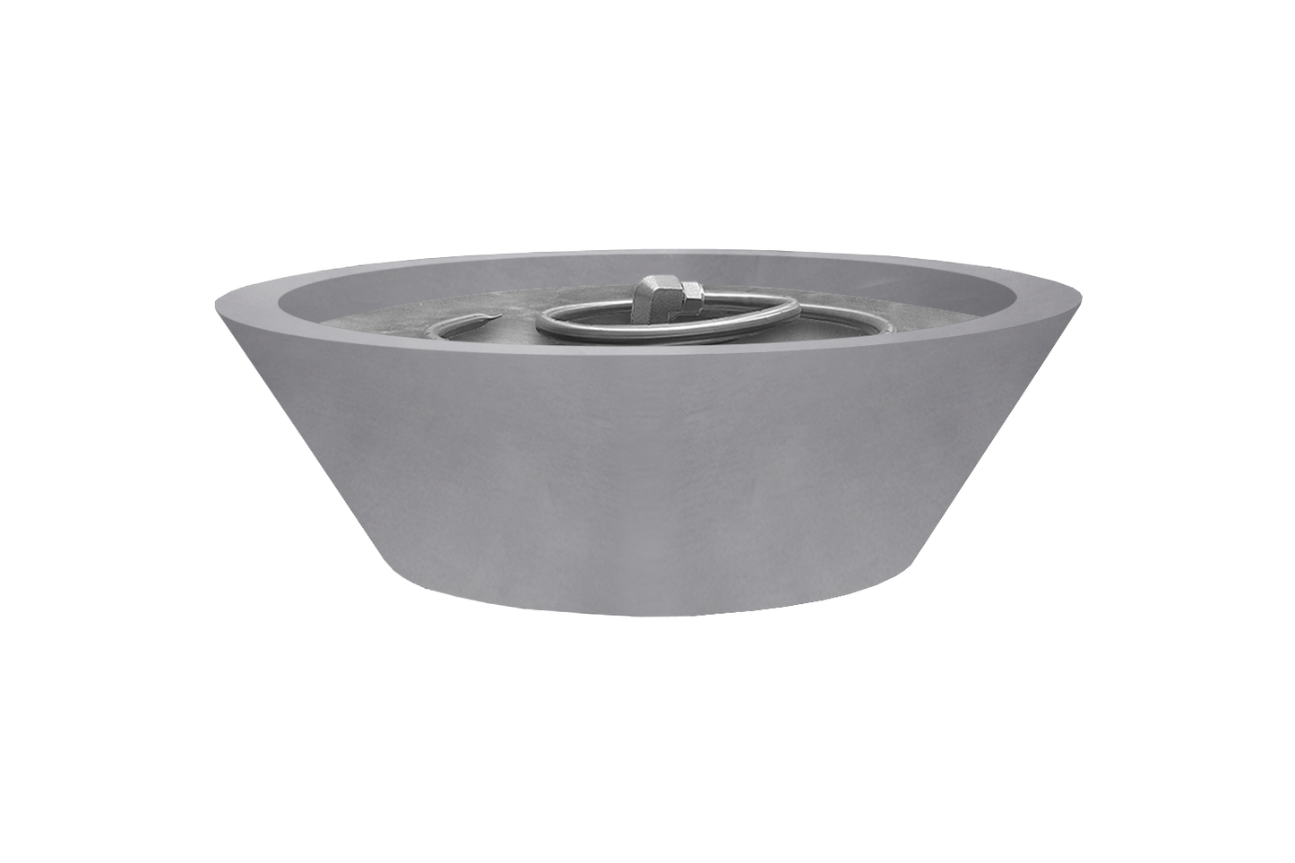 Stainless Steel Fire Bowl - Raw Stainless