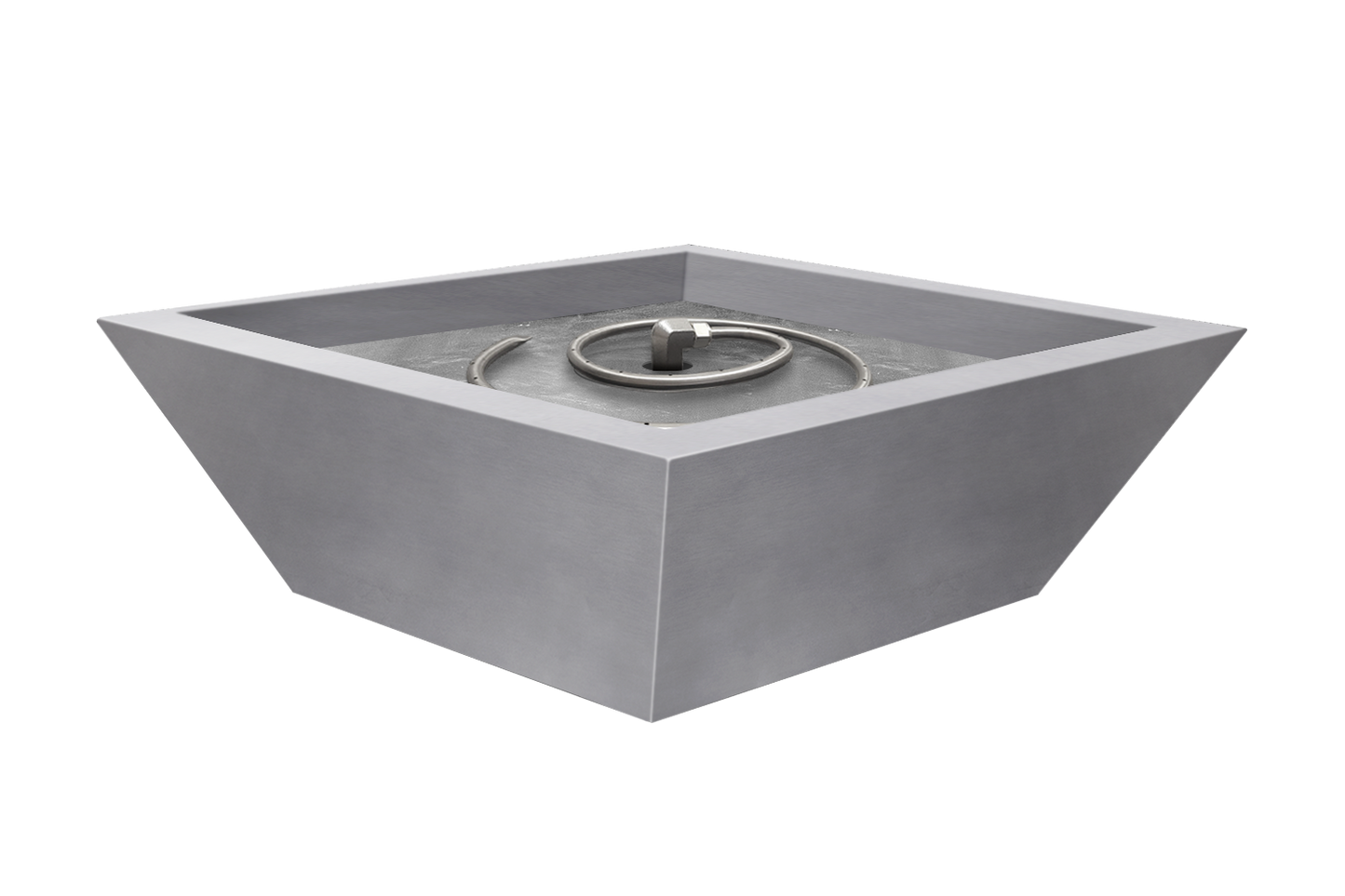 Stainless Steel Fire Bowl - Raw Stainless