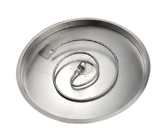 Round Drop-In Pan & Spiral Burner Kit