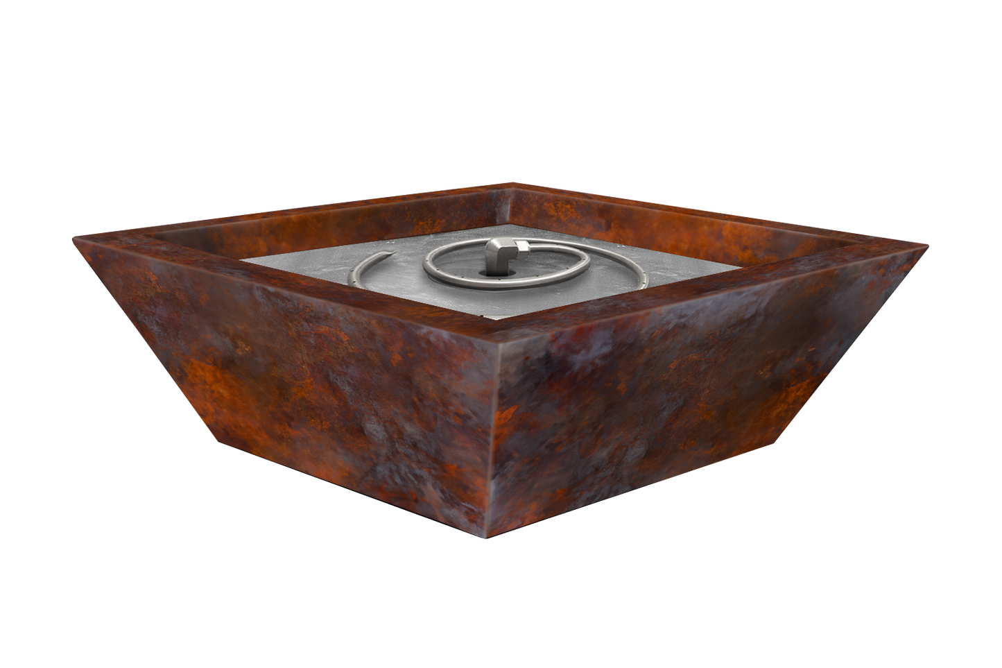 Copper Fire Bowl - Burnt Patina