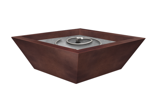 Copper Fire Bowl - Antique Patina