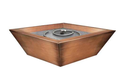 Copper Fire Bowl - Oil Rub Patina