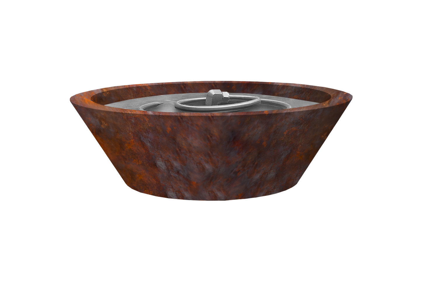 Copper Fire Bowl - Burnt Patina