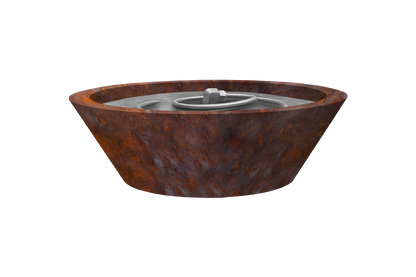 Copper Fire Bowl - Burnt Patina