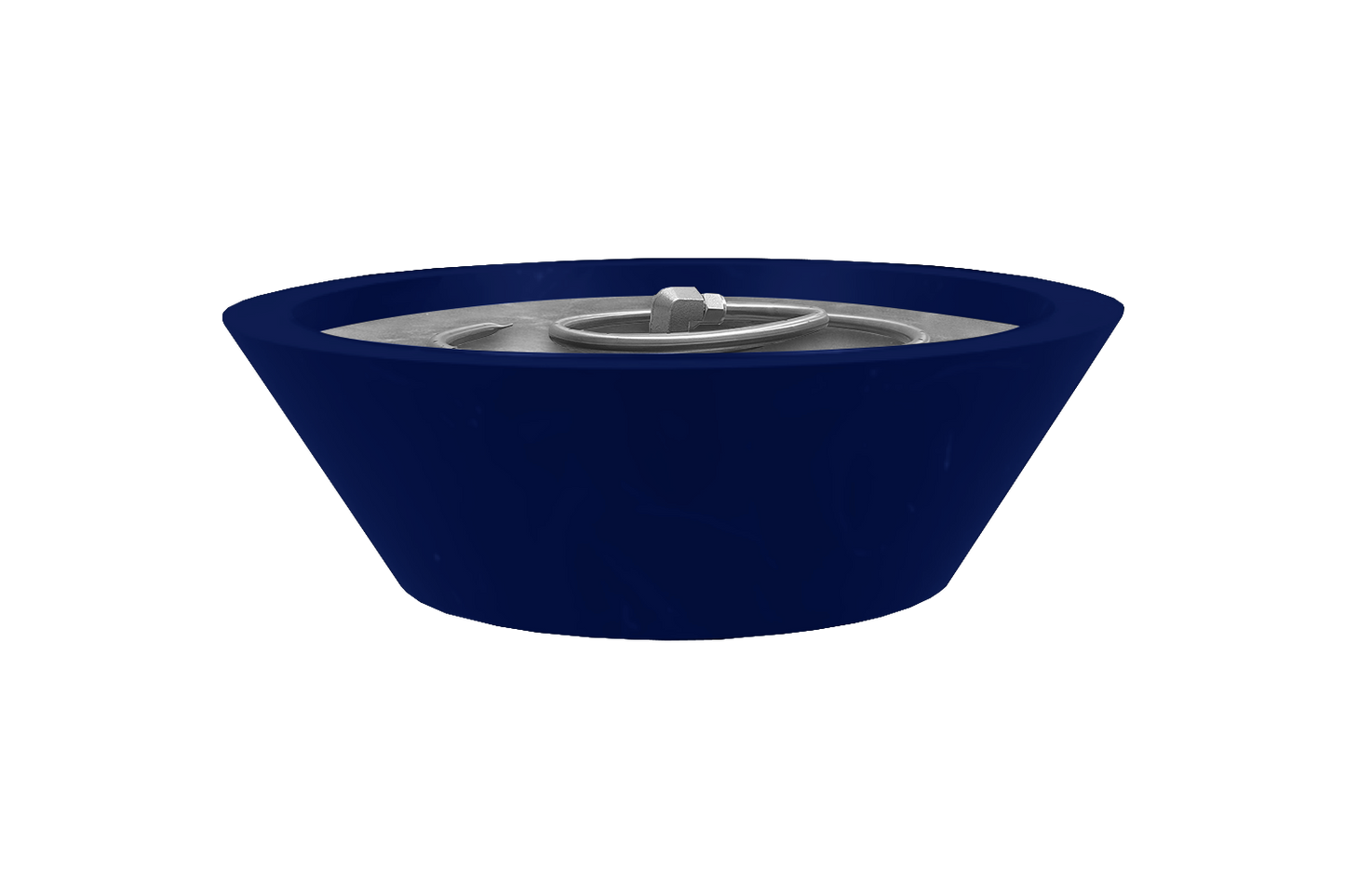 Aluminum Fire Bowl - Cobalt Blue