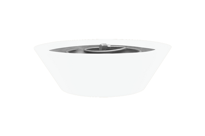 Aluminum Fire Bowl - Pure White