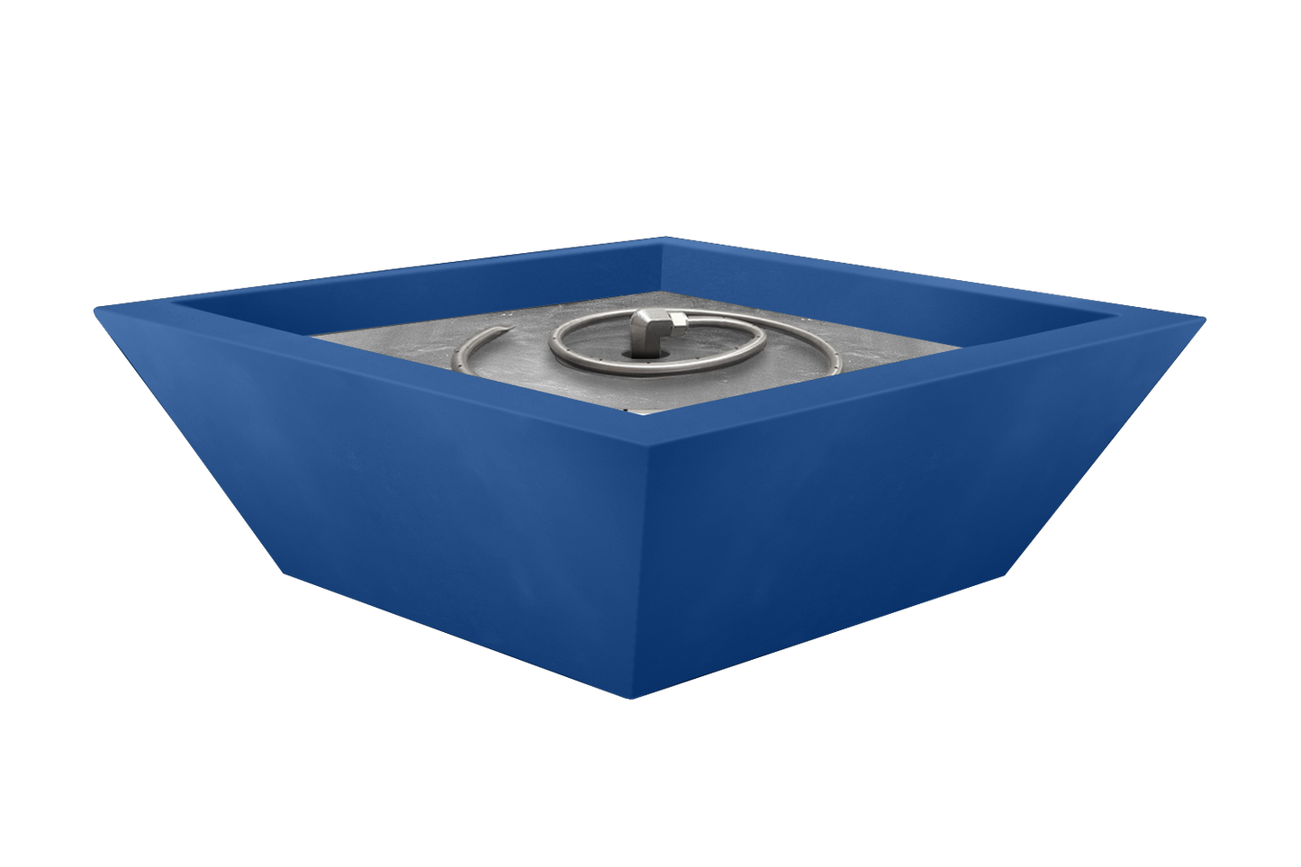 Aluminum Fire Bowl - Brilliant Blue