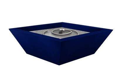 Aluminum Fire Bowl - Cobalt Blue