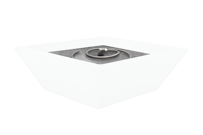 Aluminum Fire Bowl - Pure White