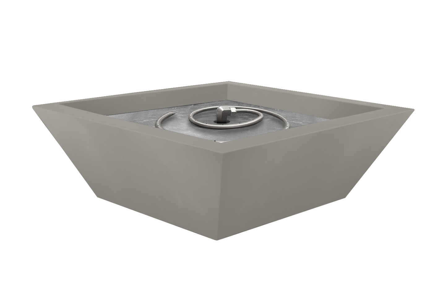Aluminum Fire Bowl - Stone Gray