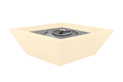 Aluminum Fire Bowl - Light Ivory