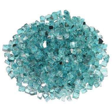 Teal Fire Glass (1.5")